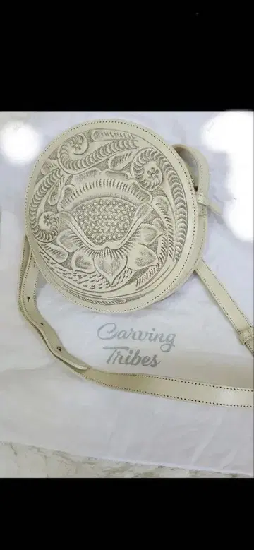 레어 그레이스 콘티넨탈 CarvingTribes 숄더백