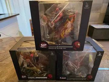 해피 복권 스파이더맨 피규어 3체 세트