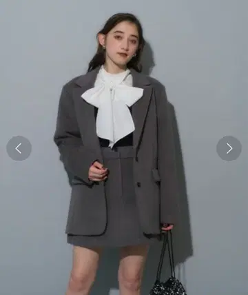 Rirandture 오버 사이즈 테일러드 코트 S 사이즈