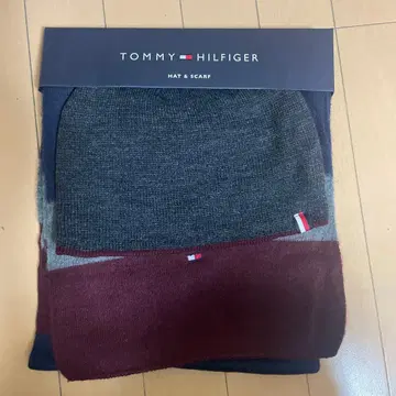 타미힐피거 HAT&SCARF 미사용품