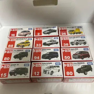 토미카 12대 묶음 판매