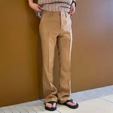 International Gallery BEAMS 스트레치 플레어 팬츠