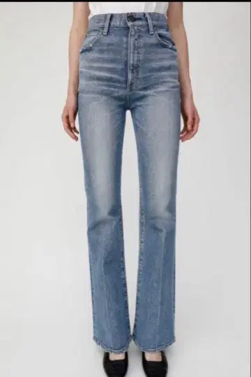 [ 새상품급 ] MOUSSY MVS FLARE 27 플레어 데님 청바지