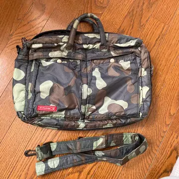 카모플라쥬 브리프 케이스 3WAY