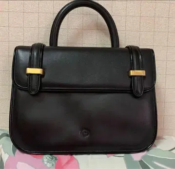 게라르디니 블랙 가죽 2way 핸드백