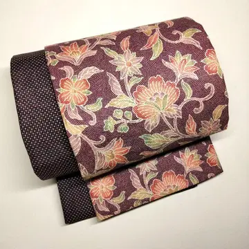 꽃 사라사 한폭 코부쿠로 오비