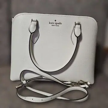 케이트 스페이드 화이트 핸드백
