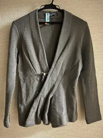 주카 ZUCCa 니트 가디건 M 카키