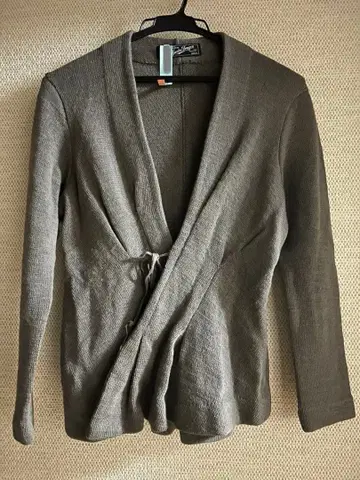 주카 ZUCCa 니트 가디건 M 카키