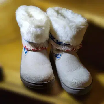 퍼 스웨이드 겨울용 무통 부츠