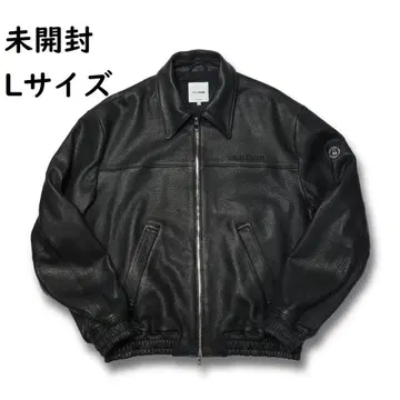 VAULTROOM LEATHER ZIP BLOUSON