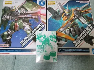 건담 베이스 한정판 클리어 컬러 건담 큐리오스 건담 듀나메스