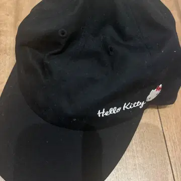 헬로키티 블랙 야구 모자 56-58cm