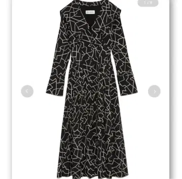 릴리 브라운 패턴 원피스