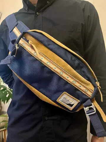 마스터피스 바디백 웨스트 파우치