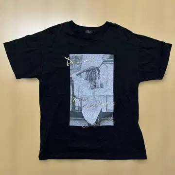 Janiss 블랙 T셔츠 M