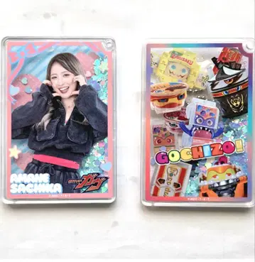 가면라이더 가브 랜덤 글리터 키링 고치조 아마네 유카 2점