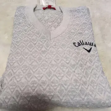 Callaway 그레이 스웨터 L 사이즈 미사용