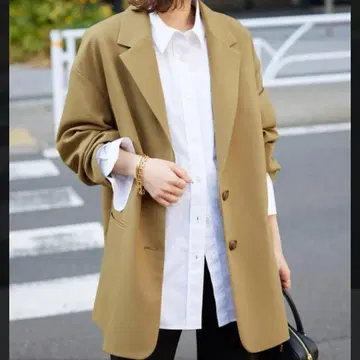 SLOBE IENA 드라이 폴리 박시 자켓