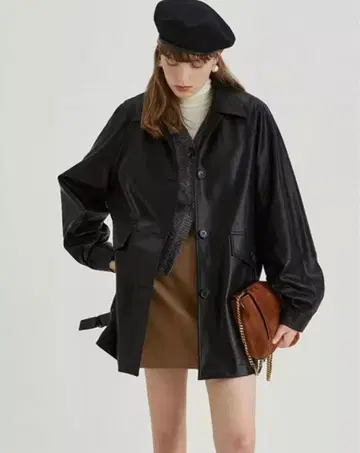 fano studios 가죽 자켓