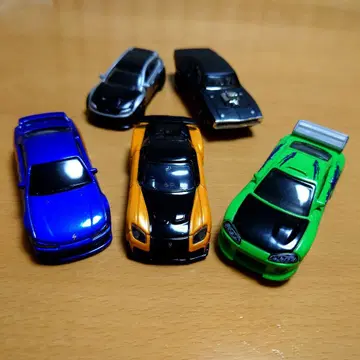 와일드 스피드 프리미엄 토미카 핫휠 마텔 5대 세트