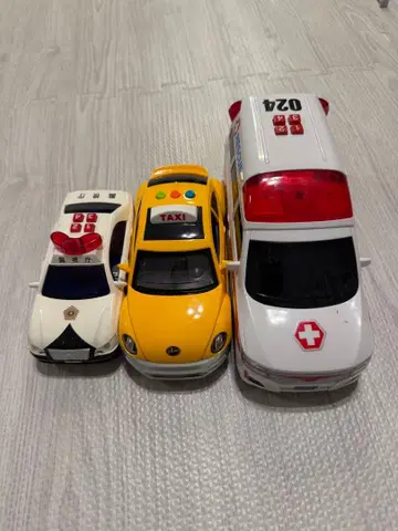 구급차, 순찰차, 택시 3종 세트 소리 나는