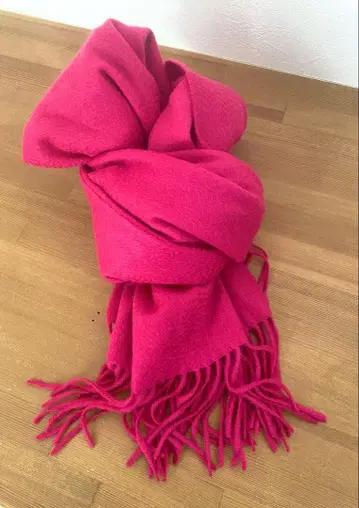 캐시미어 스톨 핑크