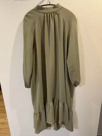 Spick & Span 올리브 롱 원피스