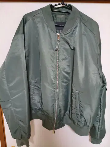 H&M MA-1 플라이트 자켓 XL 카키
