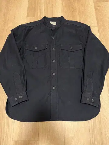 BONCOURA 몰스킨 밴드 카라 셔츠 CPO 셔츠 본쿠라 40