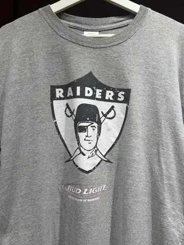 RAIDERS 레이더스 바토라이트 빈티지 T셔츠 NFL XL