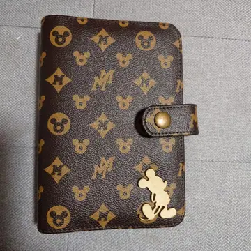 디즈니 미키마우스 수첩 커버 모노그램