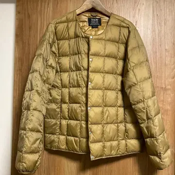 TAION 카키 다운 자켓 L
