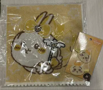 마법소녀 치이카와 토끼 타월 앞머리 클립