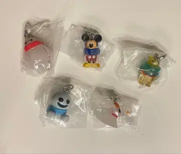 디즈니 캐릭터 메지루시 액세서리 윈터 컴프 세트