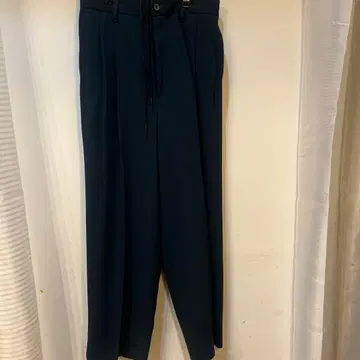 UNITED TOKYO 남성용 여름용 슬랙스 (짙은 녹색)