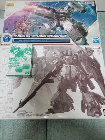 건담베이스 한정판 MG 건담 버체(클리어) 사자비(메카니컬 클리어)