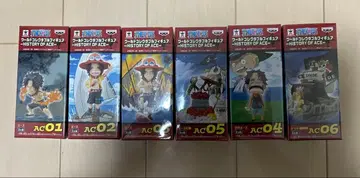 원피스 월드 컬렉션 히스토리 오브 에이스 전 6종 개봉품 새상품급