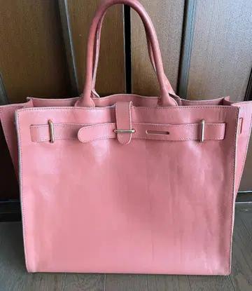 FURLA 가죽 토트백 핑크 A4 대응