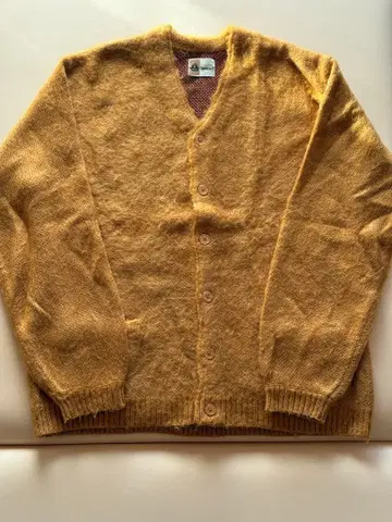 [ TOW N CRAFT ] 샤기 컬러 가디건 모헤어조