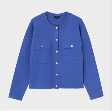 PLST 플라스테 메탈 버튼 가디건