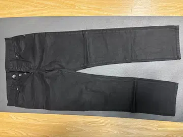 프리미엄 진 블랙 스키니 팬츠