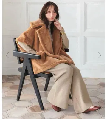 donoban 테디베어 케이프 코트