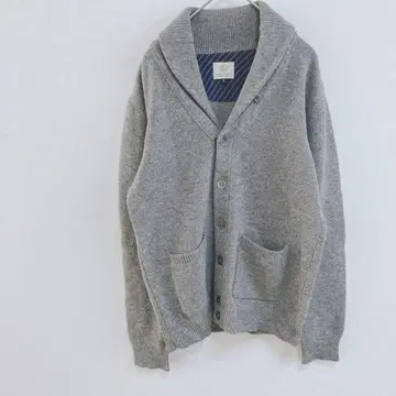 뷰티&유스 유나이티드 애로우즈 울 100 가디건 그레이