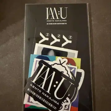 나카지마 켄토 팬클럽 한정판 스티커 I AM:U