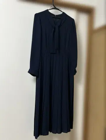 A.v.v 보타이 원피스 네이비 M