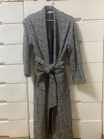 journal standard luxe 체크 무늬 롱 코트