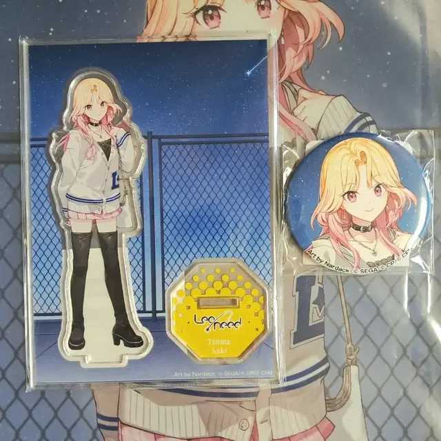 프세카 프로세카 레오니드 텐마 사키 조조타운 2탄 아크릴 스탠드 캔뱃지