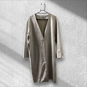 le.coeur blanc 베이지 롱 자켓