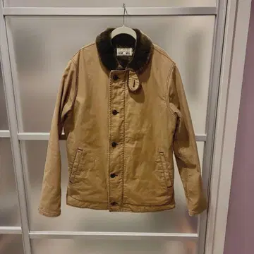 밀리터리 UES (웨스) N1 덱 자켓 카멜 사이즈 3